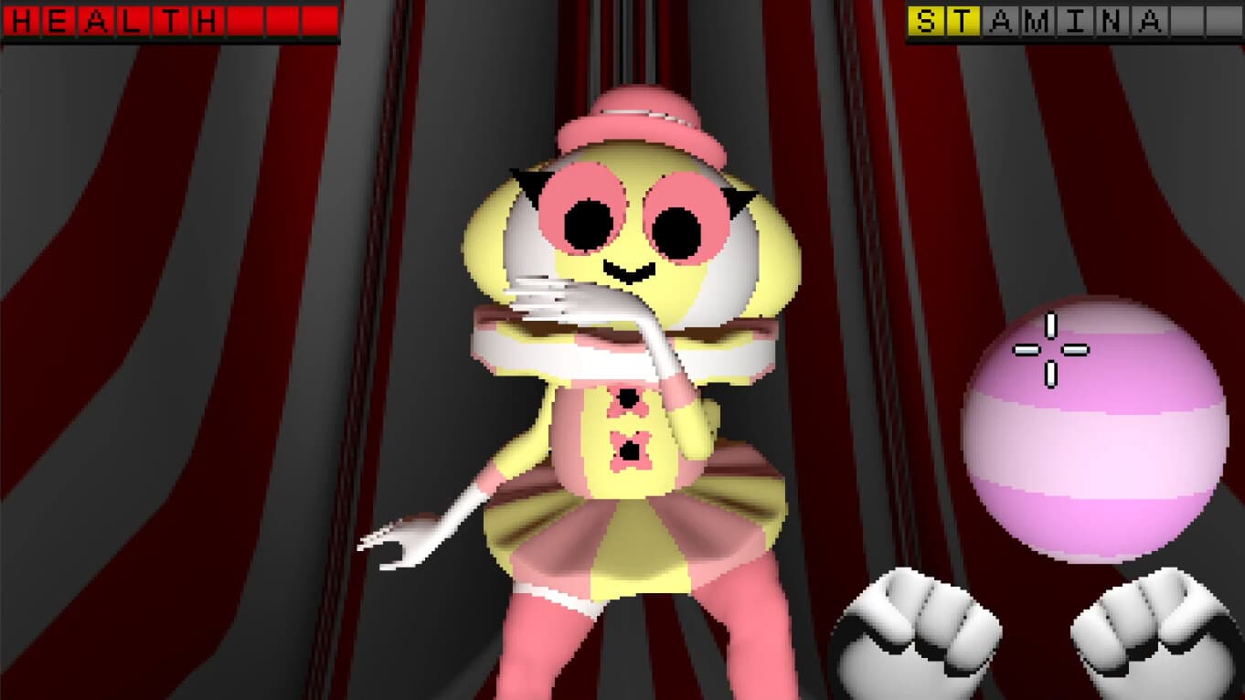 Mellow facing Trapezist during the Endacopia boss encounter